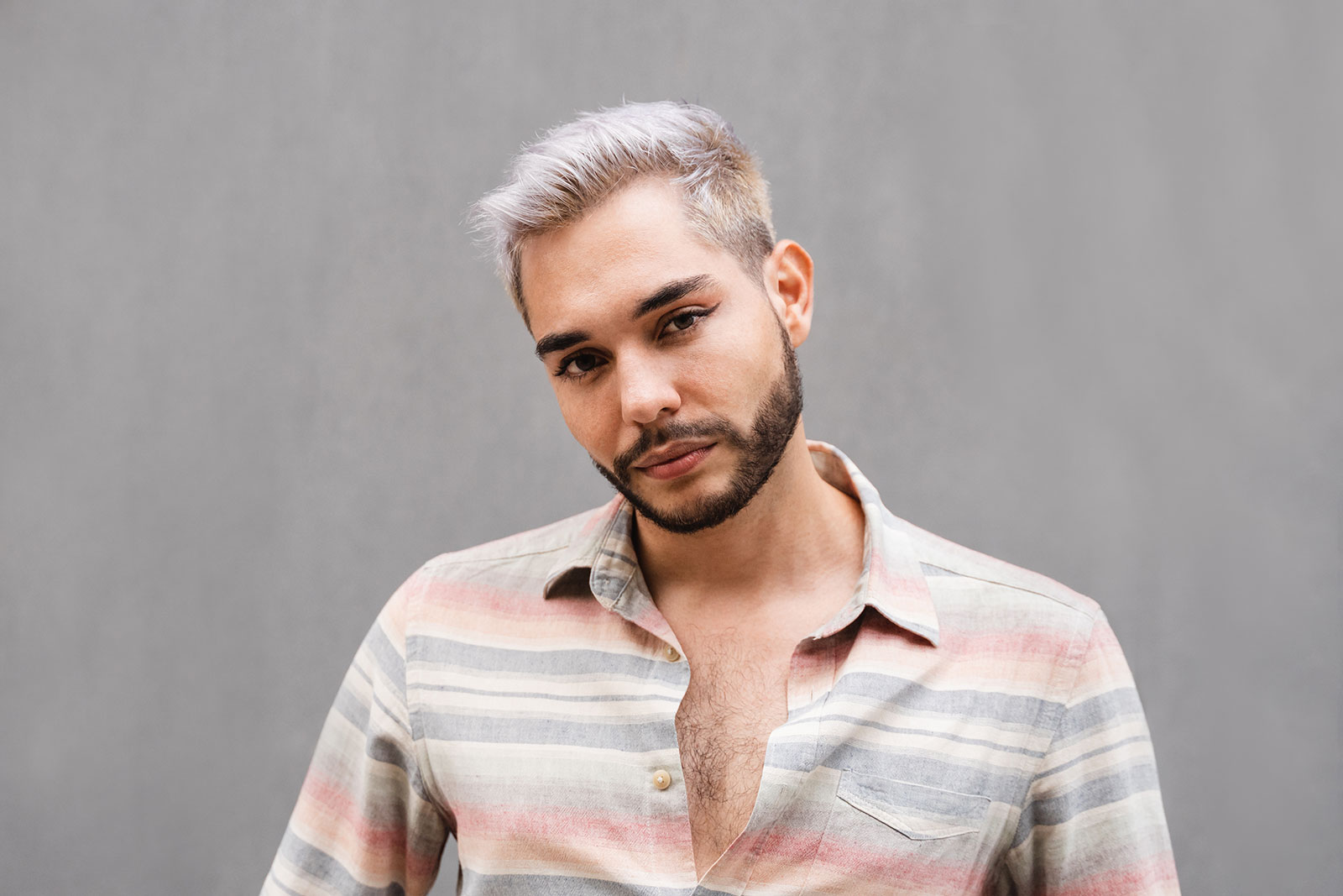 Portrait of a transgender man